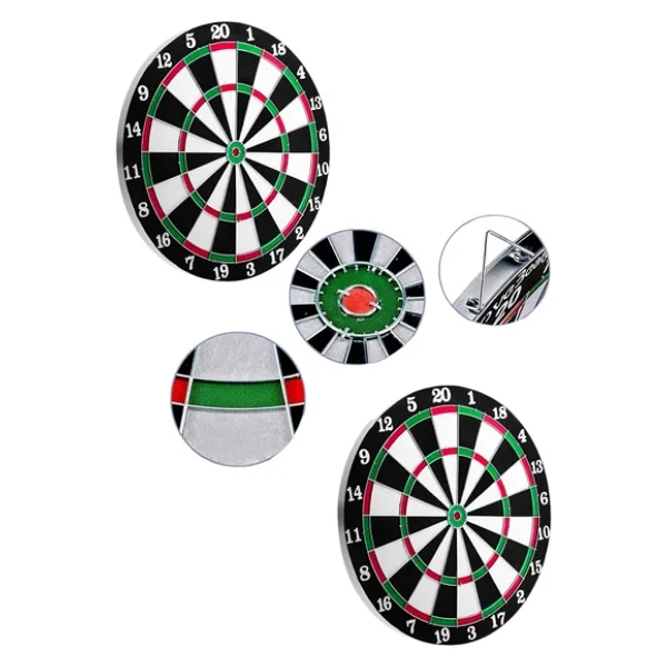 Ev ve Oyun Alanları Için Dart Tahtası 12 Inç 4 Dart Oku Dahil - Lisinya - Görsel 4