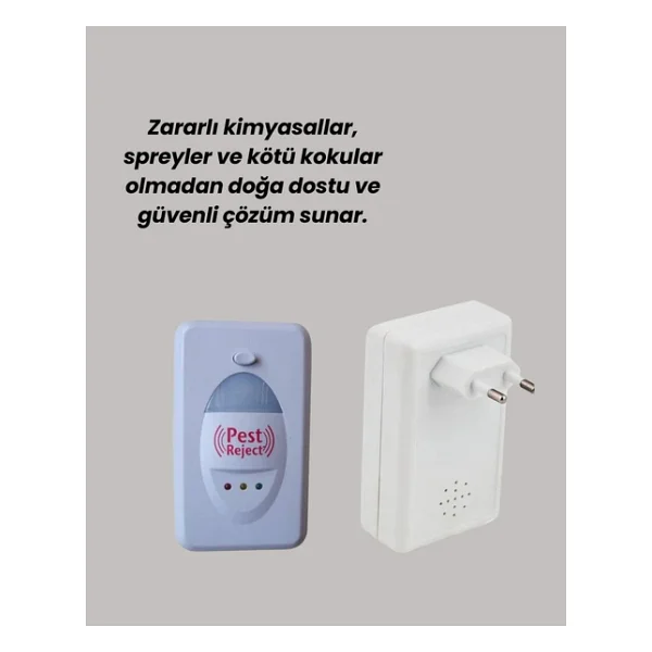 Ultrasonik Teknolojili Elektronik Haşere Kovucu - Lisinya - Görsel 9