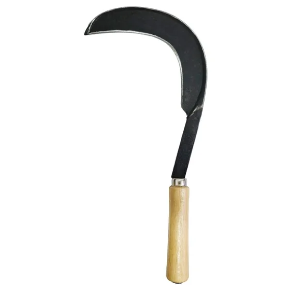 Günaş Dövme Çelik Ahşap Saplı Orak 39X19 Cm - Görsel 2