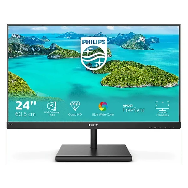 Philips 245E1S/00 23.8" 4 ms 2K IPS 75 Hz Monitör - Görsel 6