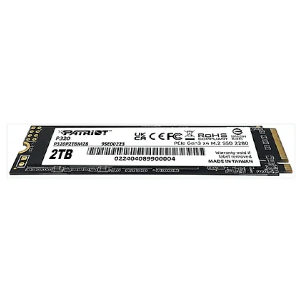 Patriot P320 P320P2TBM28 PCI-Express 3.0 2 TB M.2 SSD - Görsel 3
