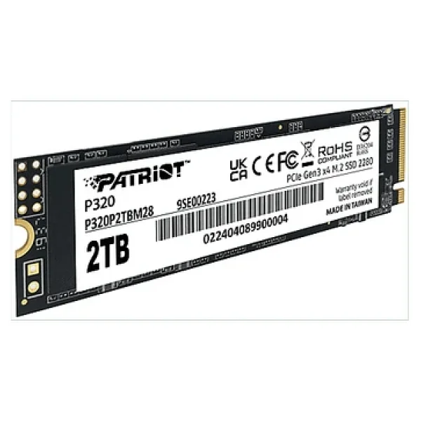 Patriot P320 P320P2TBM28 PCI-Express 3.0 2 TB M.2 SSD - Görsel 4