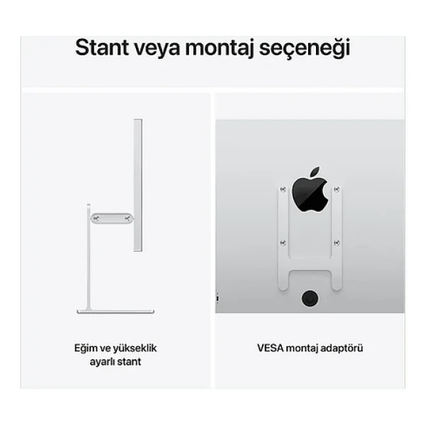 Apple Studio Display XDR Standart Cam 27" 5K Standlı Monitör - Görsel 7
