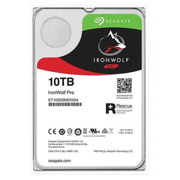 Seagate IronWolf Pro ST10000NT001 SATA 3.0 7200 RPM 3.5" 10 TB Harddisk - Görsel 4
