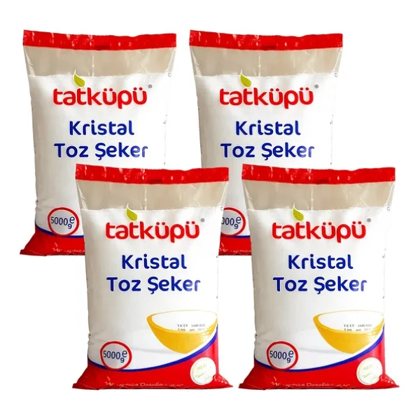 Tatküpü Toz Şeker 5 Kg X 4 Adet - Görsel 5