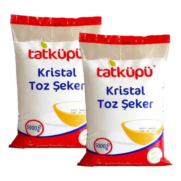 Tatküpü Toz Şeker 5 Kg X 2 Adet - Görsel 4