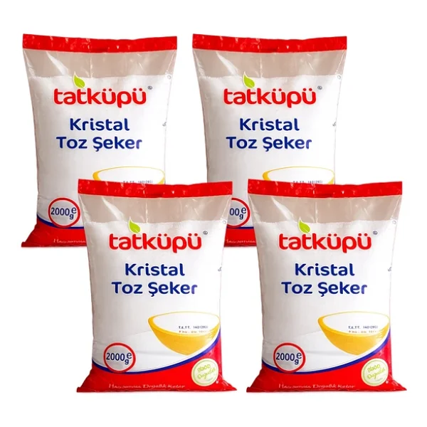 Tatküpü Toz Şeker 2 Kg X 4 Adet - Görsel 5