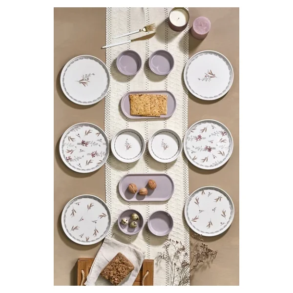 Kitchen Life Bahar Dalı 14 Parça 6 Kişilik Kahvaltı Takımı - Görsel 7