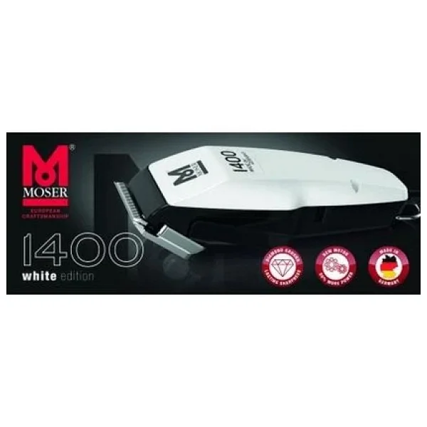 Moser 1406-0310 Beyaz Saç Kesme Makinesi - Görsel 8