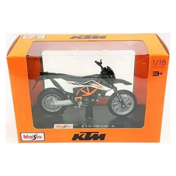 Mey Ithalat Maisto 1/18 Ktm 690 Smc R Motosiklet - Görsel 5