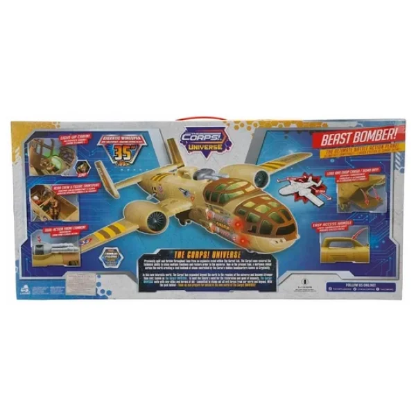 Mey İthalat Mey Ithalat Thecorpsuniversebeastbombersesliveışıklıaskeriuçak - Görsel 3