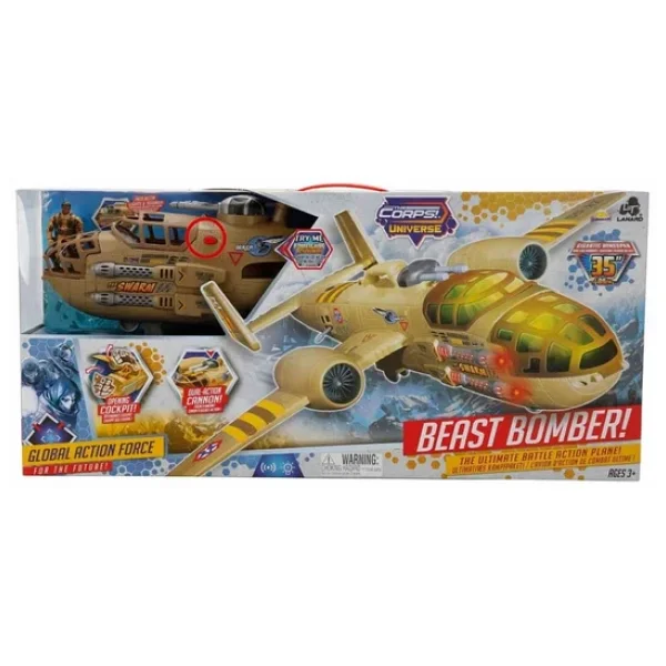 Mey İthalat Mey Ithalat Thecorpsuniversebeastbombersesliveışıklıaskeriuçak - Görsel 2