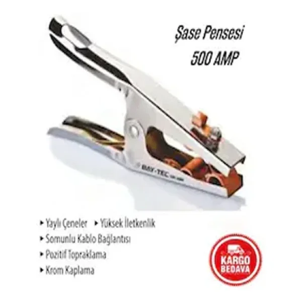 First Master Kaynak Şase Pensesi 500 Amp 505605 - Görsel 2