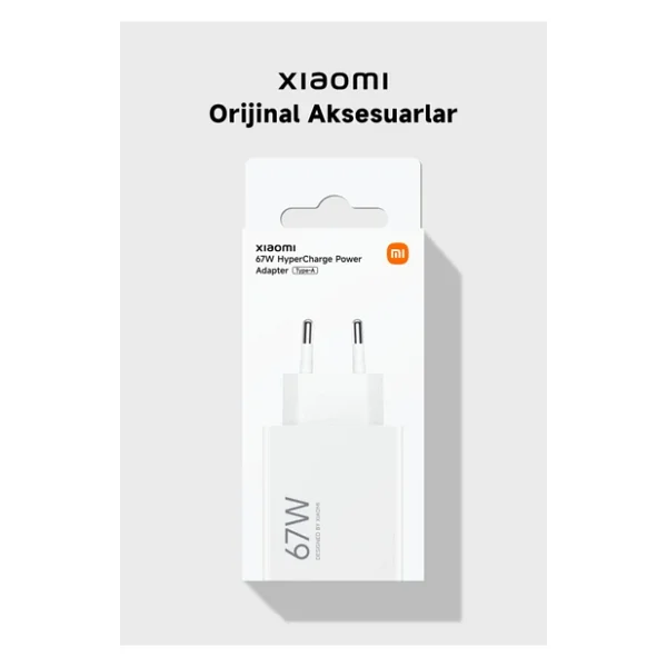 Xiaomi 67W HyperCharge Power Adapter (Type-A) EU MDY-12-EH Hızlı Şarj Adaptörü - Görsel 3