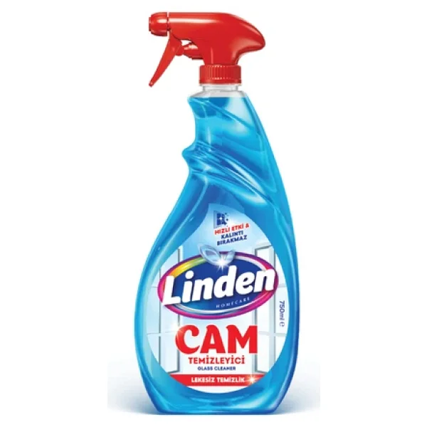 Linden Cam Yüzey Temizleyici Sprey 750 ml - Görsel 2