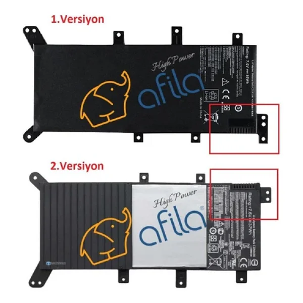 Asus A555L A555La A555Lb Bataryası, Pili - Ver.1 - Görsel 5