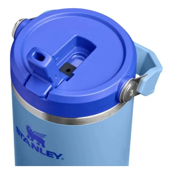 Stanley The Iceflow Flip Straw Mavi 0.89 lt Pipetli Termos Bardak - Görsel 5