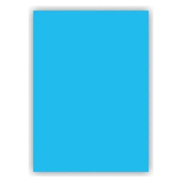 Keskin Color Fon Kartonu 50x70 Cm 110 Gr Mavi ( 100 Adet Mavi Fon Kartonu) - Görsel 2