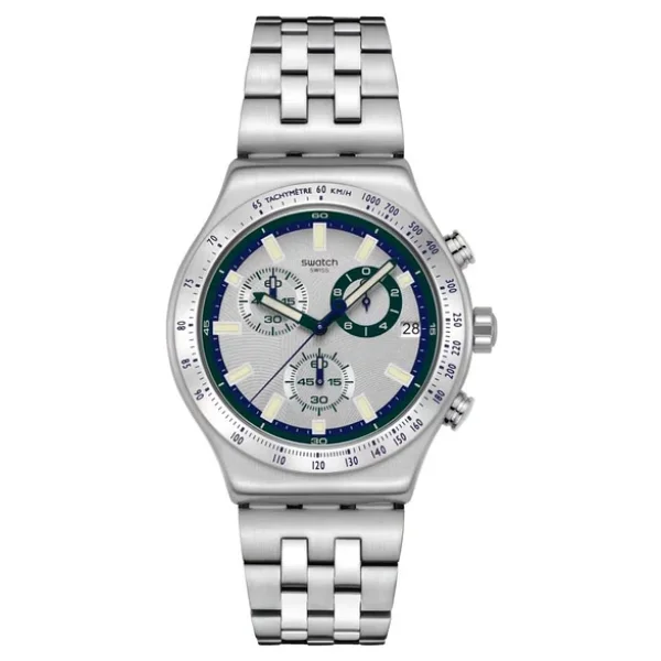 Swatch Essentials Midnight In The Mirror YVS539G Kol Saati - Görsel 6