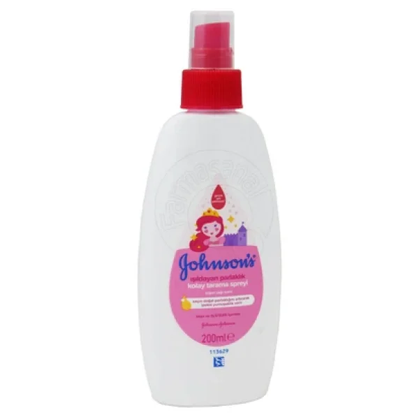 Johnson's Baby Işıldayan Parlaklık 200 ml Kolay Tarama Spreyi - Görsel 3