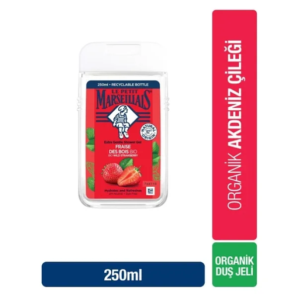 Le Petit Marseillais Akdeniz Çileği Duş Jeli 250 ml - Görsel 4