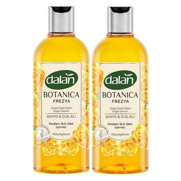 Dalan Botanica Frezya Kokulu 500 ml 2 Adet Duş Jeli - Görsel 2