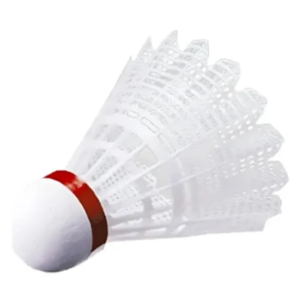 YONEX MAVIS 350 (6'lı) BEYAZ BADMINTON TOPU - Kırmızı Bant - Görsel 4