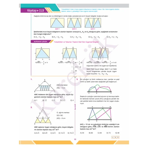 TYT-AYT MPS Geometri 1. Kitap Konu Anlatımı Soru Bankası - Görsel 7