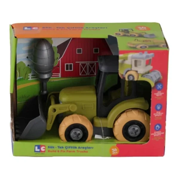 Let's Be Child Sök Tak Çiftlik Araçları Traktör LC-31282 - Görsel 9