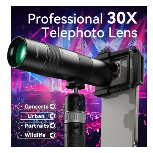 Apexel TeleCular 30X Telefoto Lens - Görsel 6
