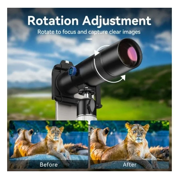 Apexel TeleCular 30X Telefoto Lens - Görsel 7