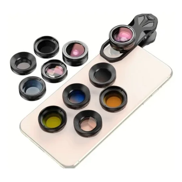 APEXEL 11'i 1 Arada Cep Telefonu İphone & Android İçin Akıllı Telefon Lens Kiti - Görsel 2