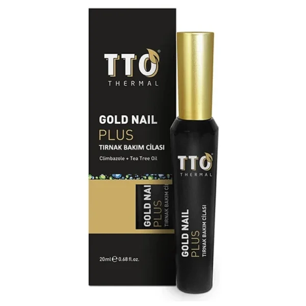 TTO Thermal Gold Nail Plus 20 ml Tırnak Bakım Cilası - Görsel 4