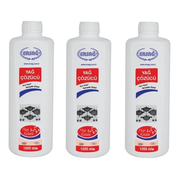Ersağ 1000 ml 3'lü Yağ Çözücü - Görsel 6