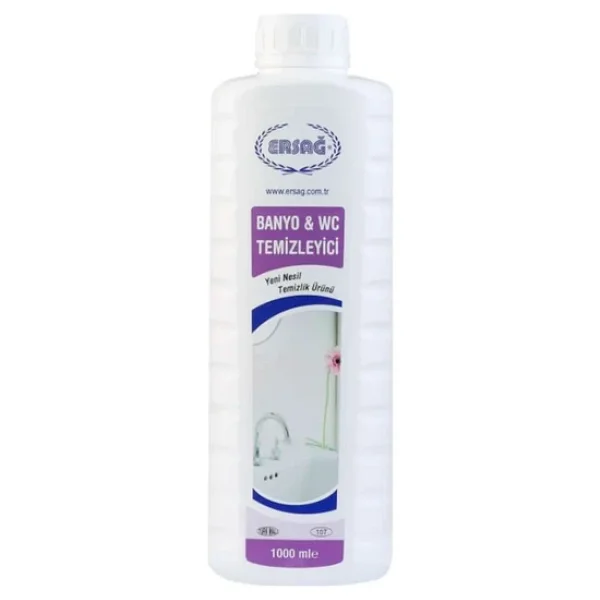 Ersağ Genel Temizlik 2 x 1 L + Banyo WC Temizleyici 2 x 1 L - Görsel 2