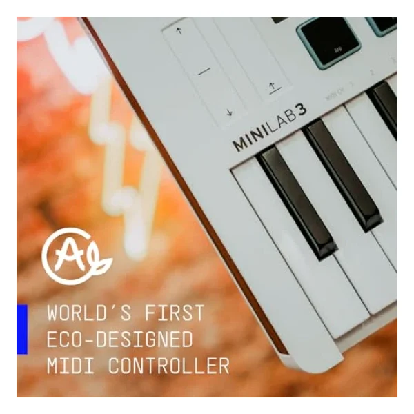 Arturia Minilab 3 Beyaz Midi Klavye - Görsel 9
