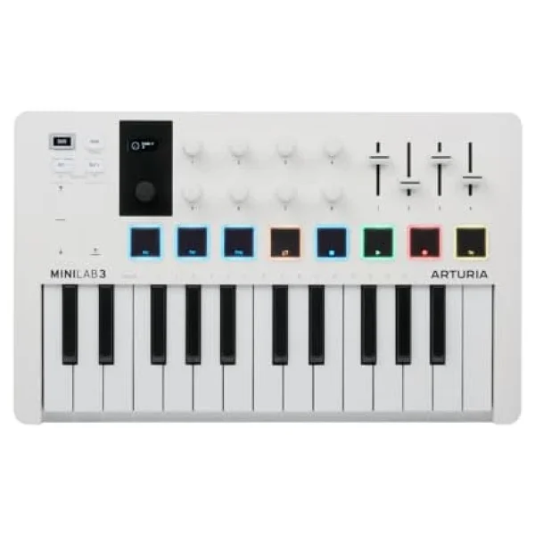 Arturia Minilab 3 Beyaz Midi Klavye - Görsel 6
