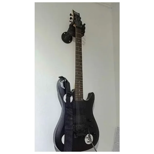 Gitar Duvar Montajı, Duvara Monte Edilebilir Tabanlı Evrensel Gitar Askısı, Akustik, Elektrik, Klasik, Bas Gitar Standı, Mandolinler, Ukulele. El Şeklinde Duvar Tipi Gitar Tutacağı Tutucu Asma Asıcı - Görsel 3
