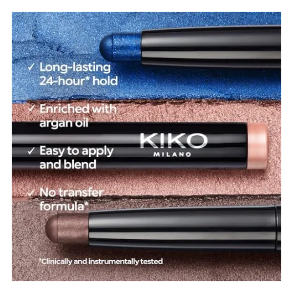 KIKO Milano New Long Lasting 07 Vintage Rose Stick Göz Farı - Görsel 4