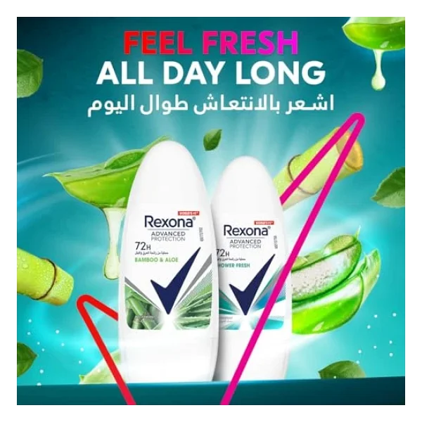 Rexona Üstün Koruma Shower Fresh 50 ml Kadın Roll-On - Görsel 9