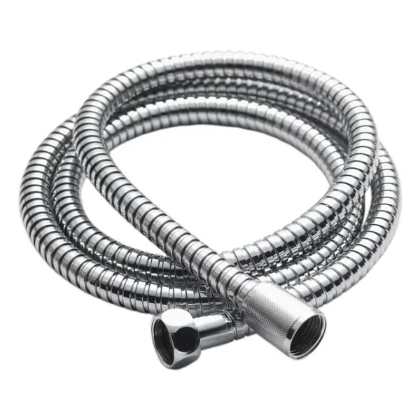 Orret Home Spiralli Örgülü Duş Hortumu,Banyo Duş Hortumu (1,5 Metre) (Krom) - Görsel 4