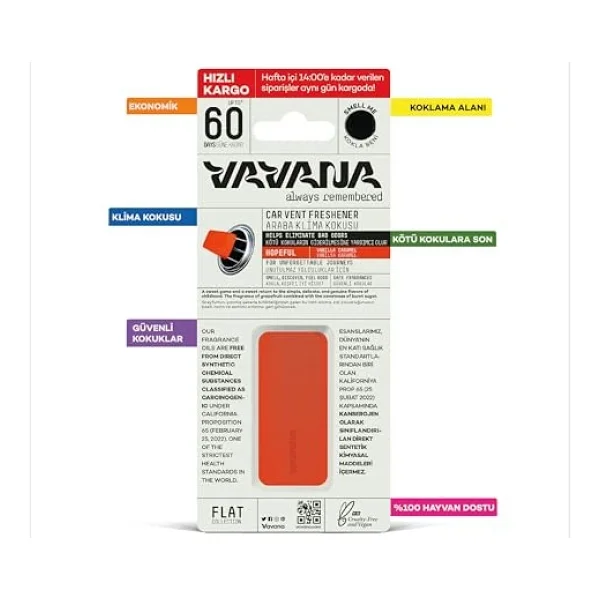 Vavana Hopeful Flat Klima Araba Kokusu - Görsel 4