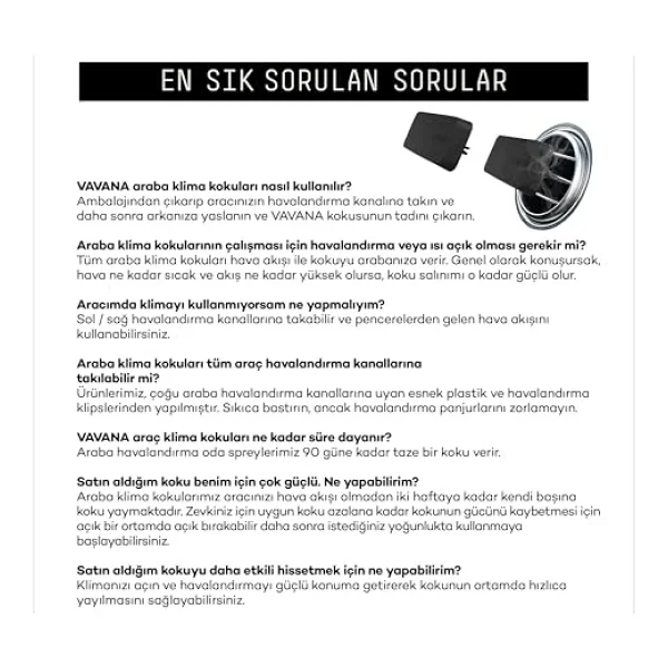 Vavana Hopeful Flat Klima Araba Kokusu - Görsel 6
