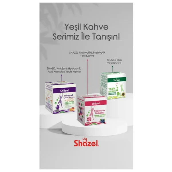 Shazel Slim Detoks Yeşil Kahve 14'Lü/ 3 Kutu - Görsel 3
