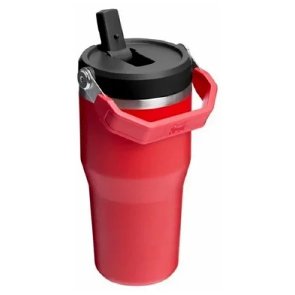 Stanley The Iceflow Flip Straw Kırmızı 0.60 lt Pipetli Termos Bardak - Görsel 7
