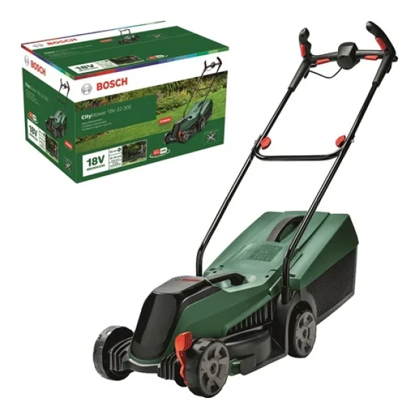 Bosch CityMower 18V-32-300 Aküsüz Çim Biçme Makinesi - Görsel 2