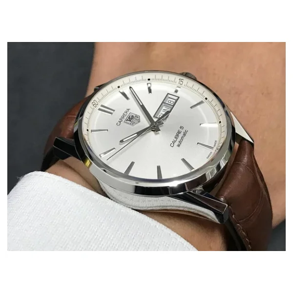Tag Heuer Carrera WAR201 Deri Kordon Erkek Kol Saati - Görsel 2