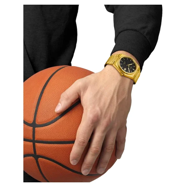 Tissot PRX Powermatic 80 T137.407.33.051.00 Çelik Kordon Siyah-Gold Erkek Kol Saati - Görsel 8