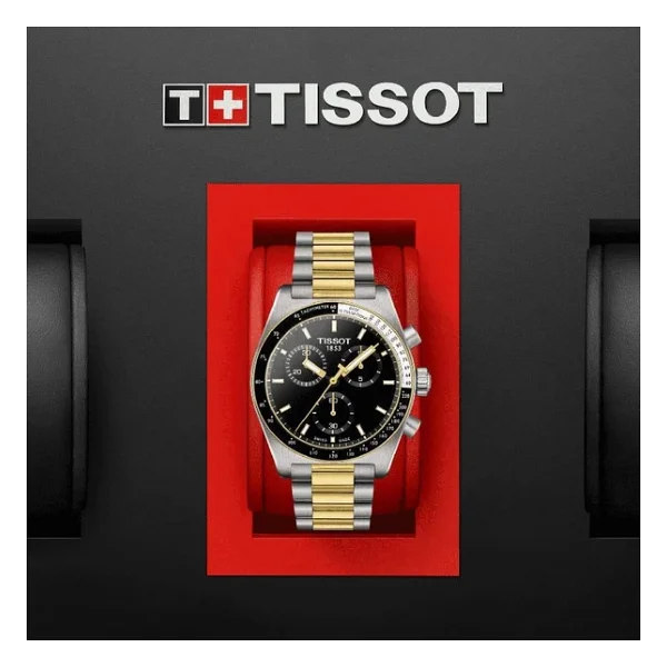 Tissot PR516 40mm T149.417.22.051.00 Altın-Siyah Erkek Kol Saati - Görsel 8