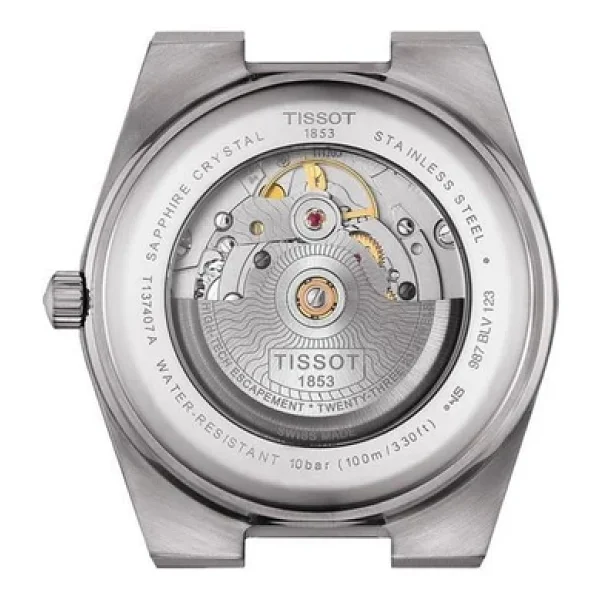 Tissot PRX Powermatic 80 T137.407.11.041.00 Çelik Kordon Mavi Erkek Kol Saati - Görsel 5